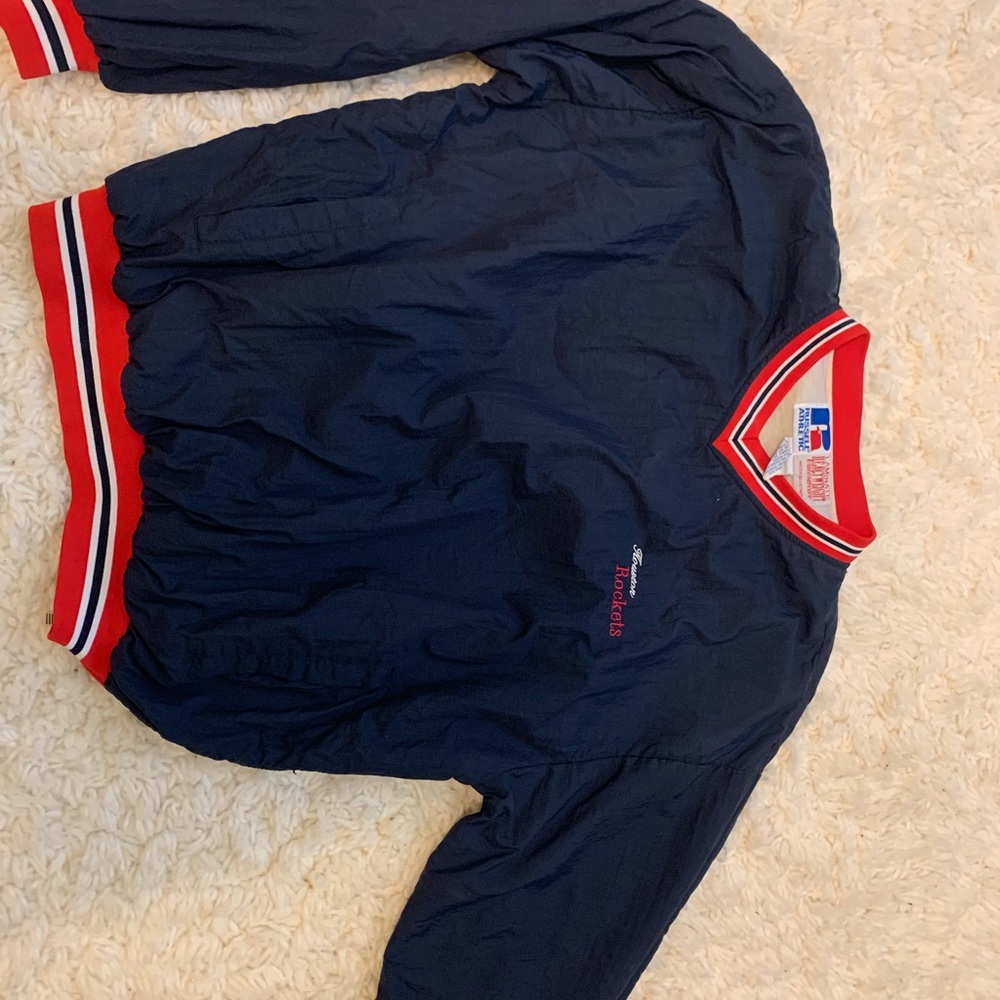 Vintage Houston Rockets windbreaker